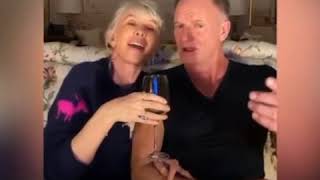 Trudie Styler and Sting “Quando quando quandoquot [upl. by Abihsot]