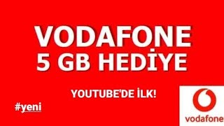 VODAFONE GÜNLÜK 5GB İNTERNET KAMPANYASI MUTLAKA İZLE YENİ YÖNTEM  YOUTUBEDE İLK [upl. by Yesteb]