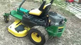 John Deer Z355E Zero Turn Mower Review [upl. by Alehs594]