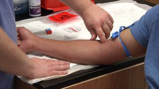 Phlebotomy MultiSample Straight Stick Needle System [upl. by Nnayllehs40]