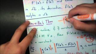 Moreras Theorem and Liouvilles Theorem [upl. by Guild]