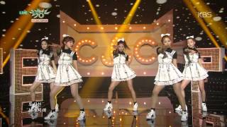 HIT 뮤직뱅크  CLC  첫사랑First Love  PEPE20150320 [upl. by Laughry576]