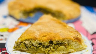 Scacciata con broccoli salsiccia e tuma ricetta catanese [upl. by Booth]