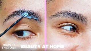 How To Perm Your Brows With A 38 Kit  Beauty At Home [upl. by Rivard729]