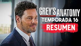 GREYS ANATOMY Temporada 16 RESUMEN EN 1 VIDEO [upl. by Naesal]