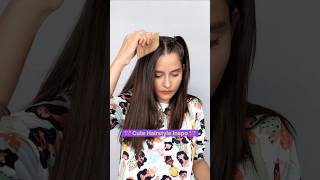 Pinterest Inspired CUTE Hairstyle 🫶 trending cutehairstyle hairstyle cute hairhacks shorts [upl. by Busey]