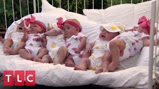 The SixMonth Photo Shoot  Sweet Home Sextuplets [upl. by Fabio3]