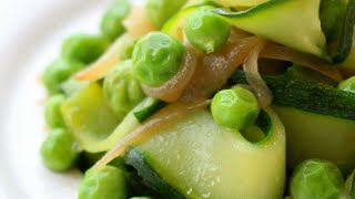 Recette  Tagliatelles de courgette [upl. by Ccasi47]