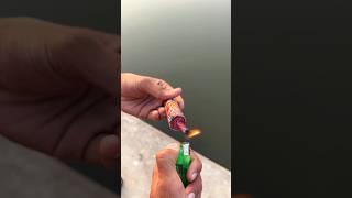 Ganga jamuna testing in water shorts crackers diwali experiment [upl. by Penrod102]