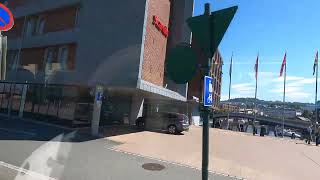 Trondheim Norway Norge P2 From Bus 4K June 2024 [upl. by Osanna]