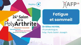 Fatigue et sommeil  Salon de la PolyArthrite 2024 [upl. by Arnuad]