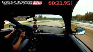 Maserati MC Stradale 314 kmh Fast Lap Hockenheim Test sport auto Christian Gebhardt [upl. by Aiblis]