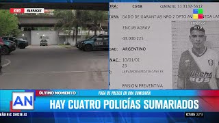 🔴FUGA DE PRESOS EN UNA COMISARÍA DE BARRACAS once evadidos dos recapturados [upl. by Elaweda]