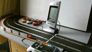 Scalextric Digital Tutorial 6 car Powerbase Programming cars [upl. by Adnwahsor]