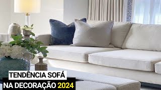 7 TENDÊNCIAS DE SOFÁ QUE VÃO REVOLUCIONAR DECORAÇÃO [upl. by Noedig]