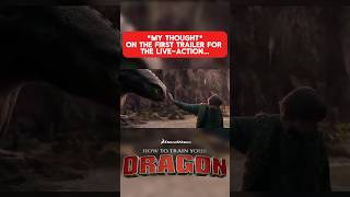 NEW TRAILER For The LIVEACTION howtotrainyourdragon dreamworks httyd movie shorts fyp [upl. by Gadmon]