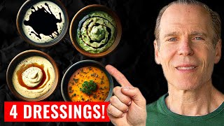 Nutritarian Diet Chef’s Guide to Homemade Salad Dressings  Dr Joel Fuhrman [upl. by Annauj]