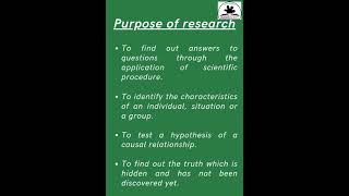 Research  Introduction [upl. by Rockefeller]