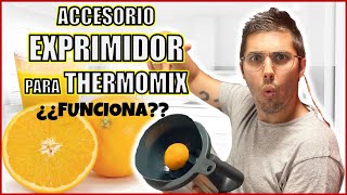 CONVERTIMOS nuestra THERMOMIX en un EXPRIMIDOR ¿El mejor ACCESORIO para la THERMOMIX [upl. by Cirederf379]