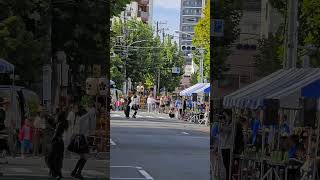 Children dancing for the Itabashi City festival 2024 in tokyo japan matsuri festival itabashi [upl. by Soelch]