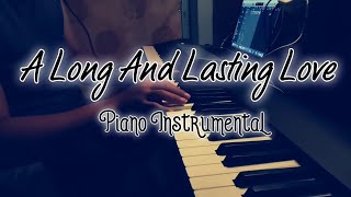 A Long and Lasting Love Piano Instrumental Crystal Gayle Roland Fp30x [upl. by Ewall]