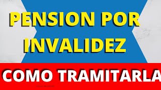 🚀 ANSES PENSION POR INVALIDEZ  REQUISITOS PENSION POR INCAPACIDAD noticiasanses [upl. by Quin753]