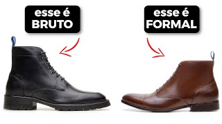 REVIEW MODA MASCULINA coturno e da bota Oxford da Gianno [upl. by Ynar]