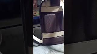 Premium Quality Leather backpack leather leatherbag bagpack leathercraft [upl. by Ardnohsal87]