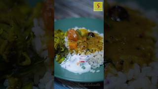 Lunch special simple Kerala style homely lunch food keralafood [upl. by Purpura]