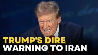 Donald Trump LIVE  Trump Iran Warning  Israel Vs Iran War  US Election 2024  Trumps Speech [upl. by Scarlett]