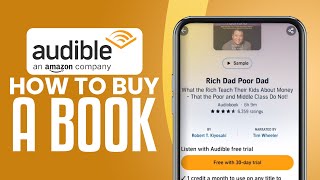 How To Buy A Book On Audible 2024 Easy Tutorial [upl. by Eikciv252]