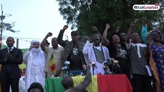 Mali Conference de presse du Mouvement Yerewolo et ses alliés [upl. by Wernick]