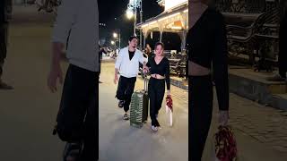 sanayaandsameer sameerabbasi500 trending delhi foryou viralvideo romantic minivlog india [upl. by Eidnahs]