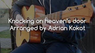 Knocking on heavens door  GunsnRoses Fingerstyle guitar cover Tabs [upl. by Oned594]