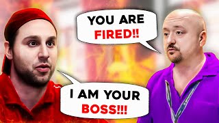 Undercover Boss SHOCKED when employee FIRED him [upl. by Ninaj811]