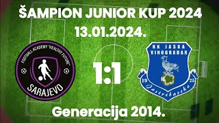 FA Healthy Future BIH  NK Jaska Vinogradar HRV 11 Šampion Junior Kup 2024  Generacija 2014 [upl. by Pacificas]