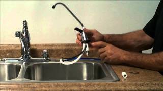 WaterMaker Five Faucet Installation  Nimbus Water Systems [upl. by Dahcir]