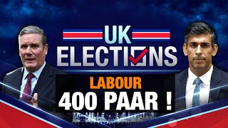 LIVE UK Election Exit Polls Labour Poised for Historic Victory Conservatives in Peril  News9 [upl. by Nerta]