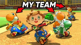 I Carried a 4v4 Team in Competitive Mario Kart 8 Deluxe [upl. by Harak534]