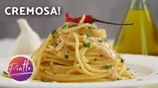 Spaghetti Aglio Olio e Peperoncino CREMOSISSIMI Facile Veloce [upl. by Avik]