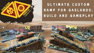 Ultimate Custom Ramp for Gaslands Build and Gameplay [upl. by Crispen]