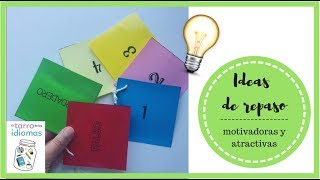 Recursos e ideas para clase  Juegos de repaso [upl. by Lynett]