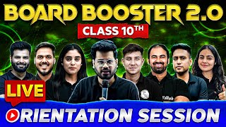 Class 10th BOARD Booster 20 LIVE Orientation Session 🎯  Score 95 in Board Exam 🔥 [upl. by Anaig]