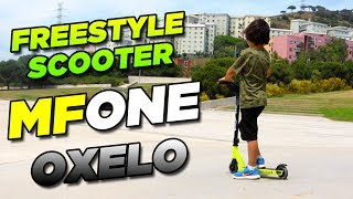 MF ONE by Oxelo  Patinete  Scooter FREESTYLE para principiantes [upl. by Ballman]