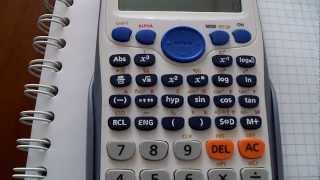 Media Varianza y Desviación Estándar de datos simples usando la calculadora CASIO fx82ESPlus [upl. by Hungarian]