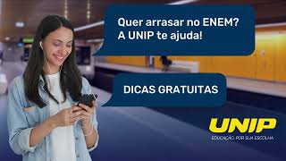 Quer arrasar no ENEM A UNIP te ajuda [upl. by Eanahc149]