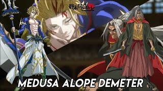 Poseidon vs Kojiro Theme Song Medusa Alope Demeter [upl. by Parrie]