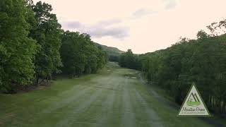 Massanutten Resort Mountain Greens Hole 2 Aerial View [upl. by Brita415]