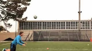 How to Do Heading Drills  Soccer Lessons [upl. by Ardnac]