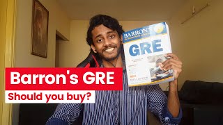 Should you buy Barrons GRE textbook  Textbook Review Pros amp Cons Who should buy it [upl. by Janyte972]